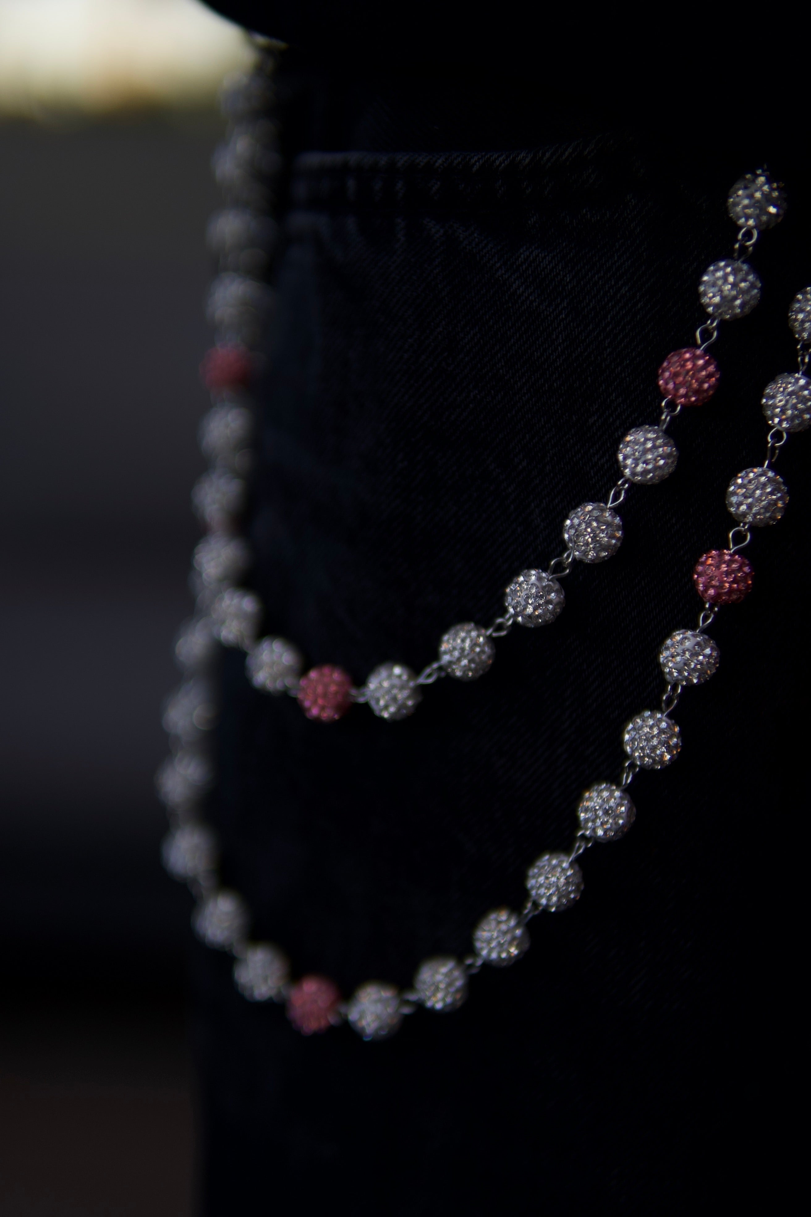 GlassHouse™ ROSE ORB POCKET CHAIN