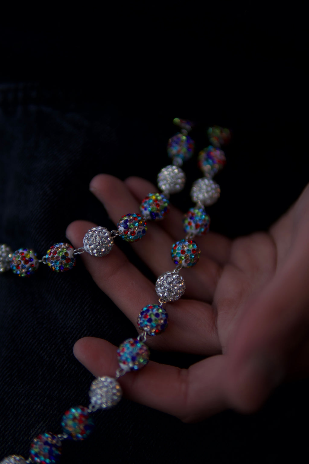 GlassHouse™ AURORA ORB POCKET CHAIN