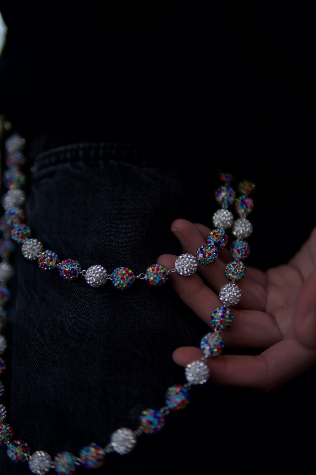 GlassHouse™ AURORA ORB POCKET CHAIN