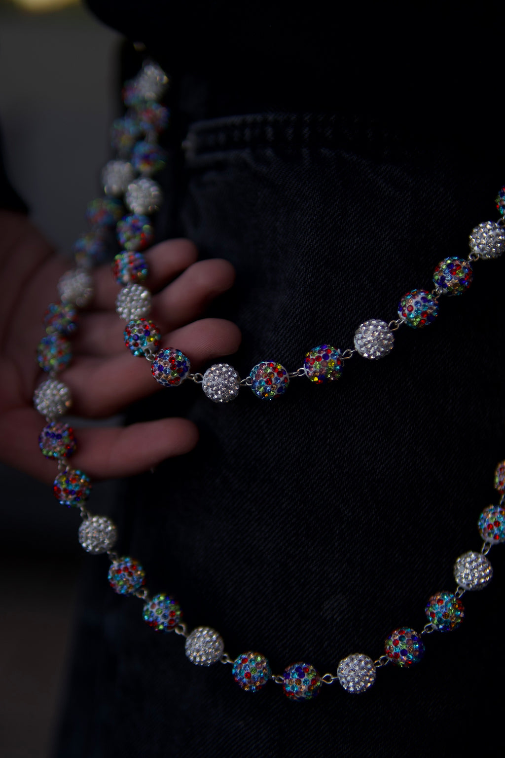 GlassHouse™ AURORA ORB POCKET CHAIN