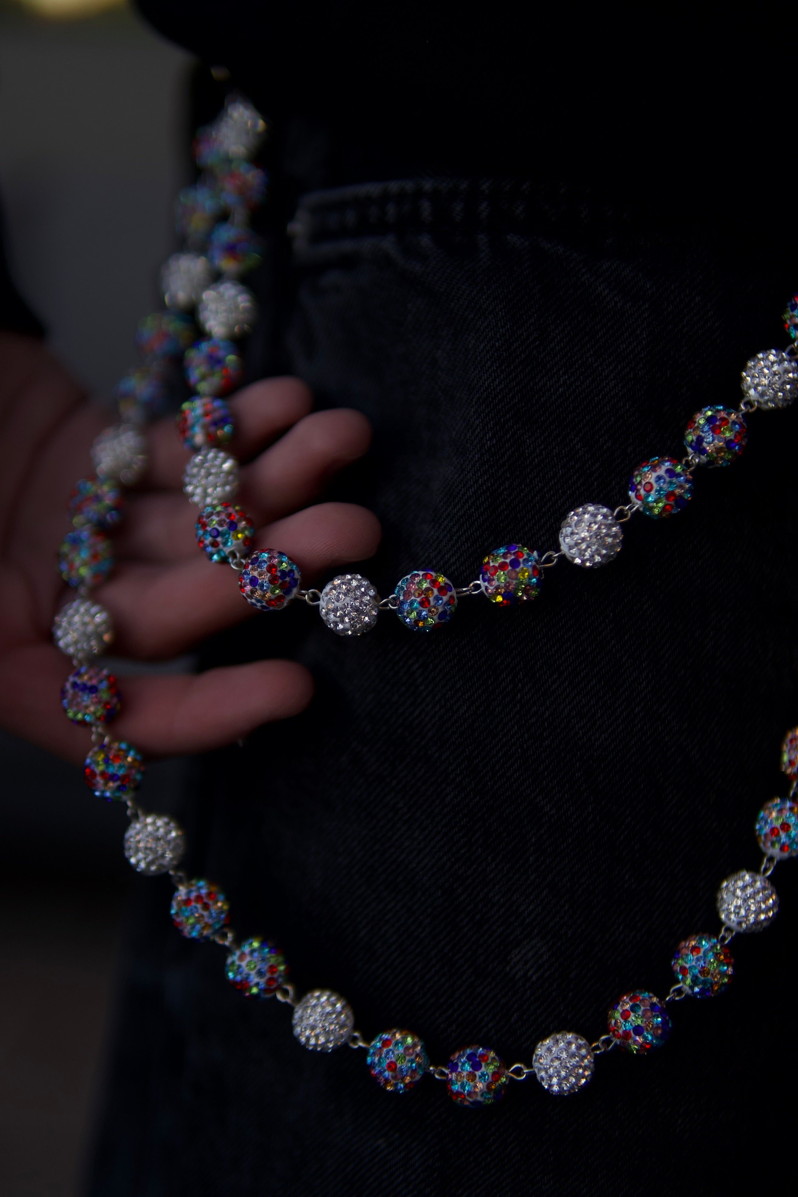 GlassHouse™ AURORA ORB POCKET CHAIN