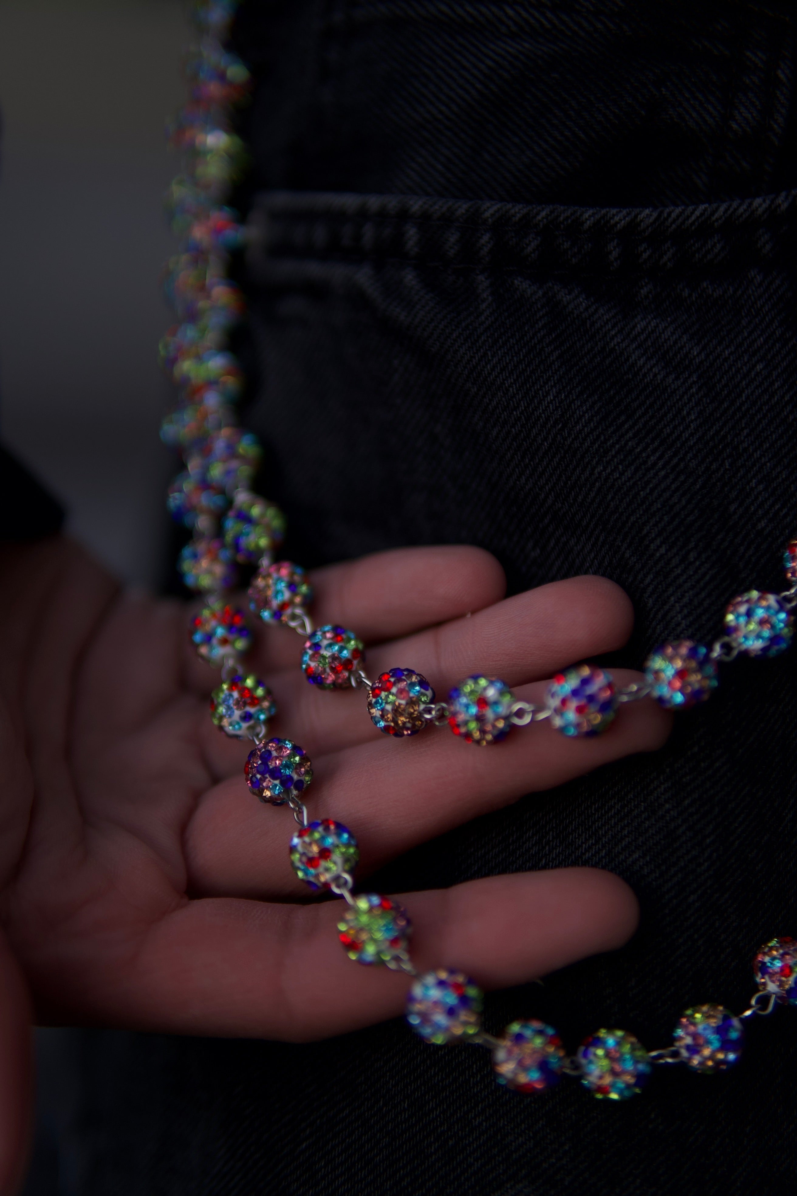 GlassHouse™ PARTY ORB POCKET CHAIN