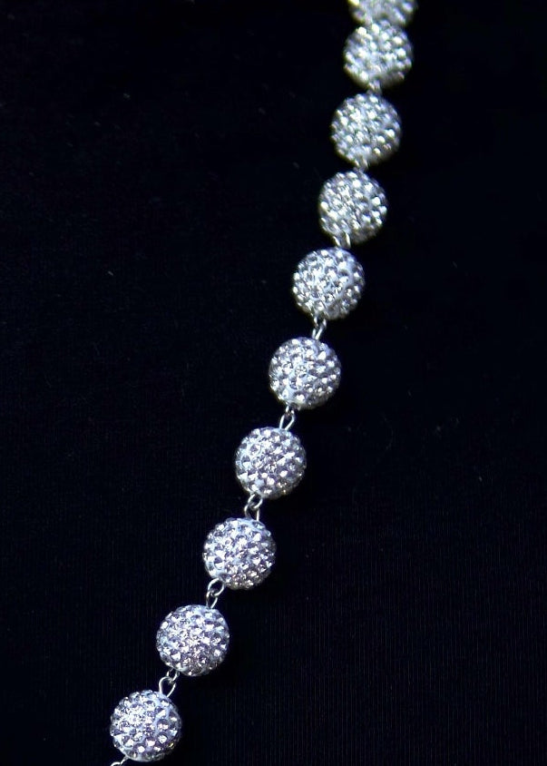 Glasshouse™ CRYSTAL ICED BALL CHAIN