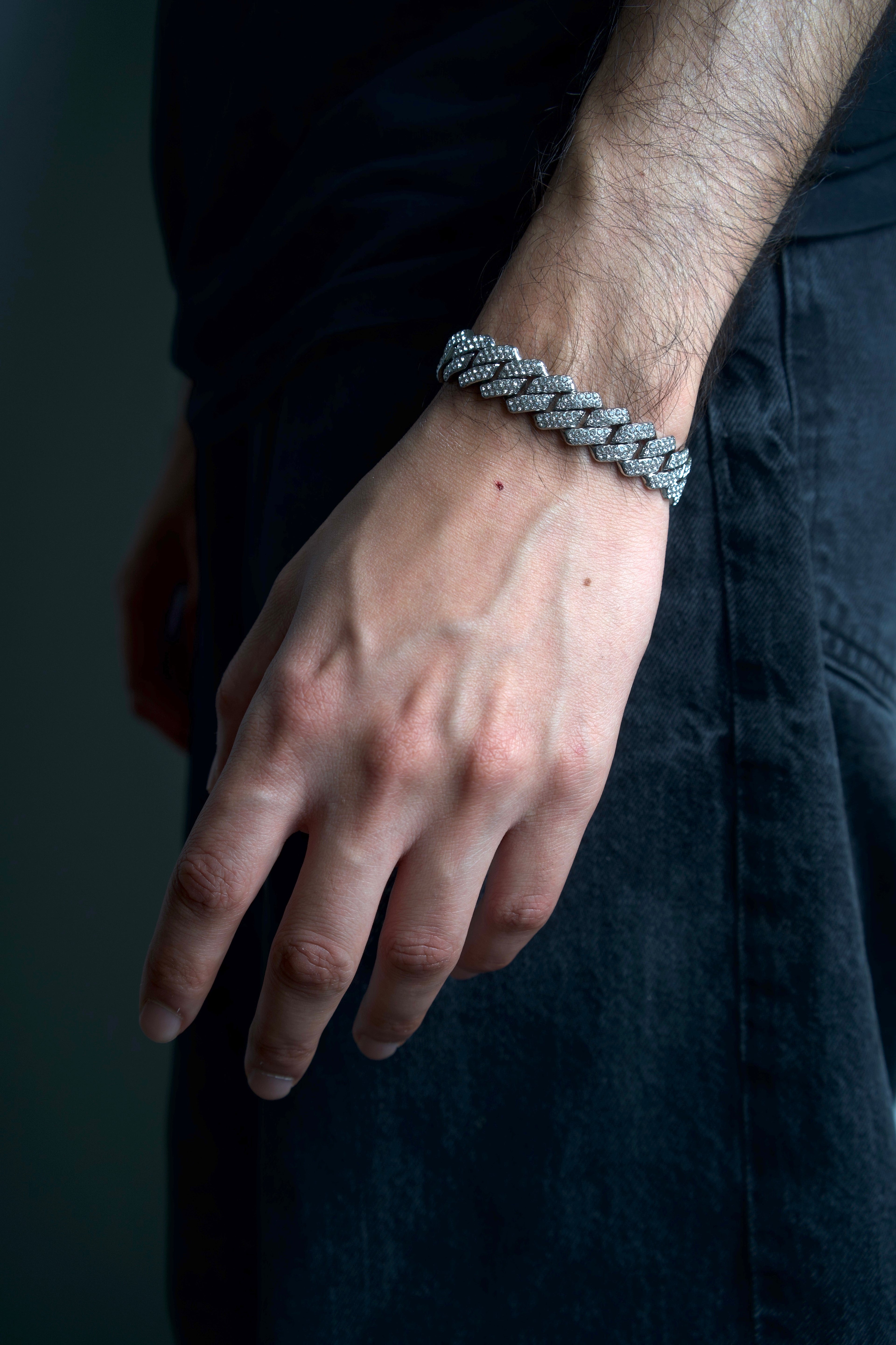 GlassHouse™ ICED CUBAN BRACELET