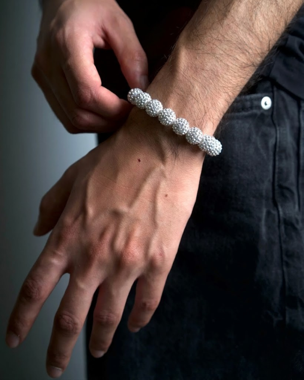 ICED BALL BRACELET