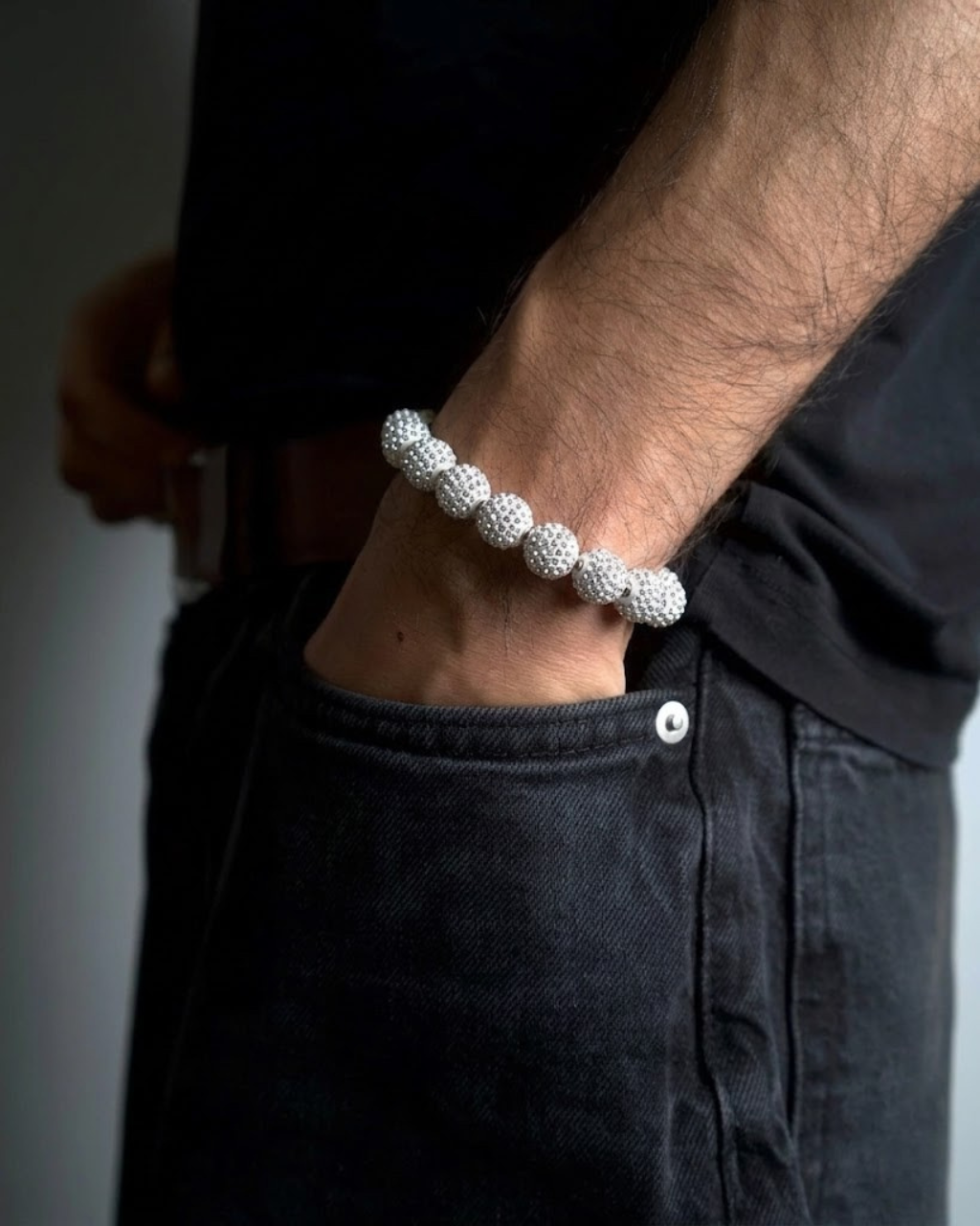 ICED BALL BRACELET
